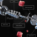 110/220V 1800W Commercial Meat Grinder 304SUSElectric Food Crusher Slicer Shredder For Butcher Shop Restaurant Food Processing