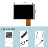 5inch 640X480 AT050TN22 50Pin 4:3 TFT LCD Digital Screen with LCD Board