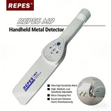 Metal Detector REPESM9 for School, Factory, Jewelry - High Sensitivity Scanner Detects Small Metal Like a Staple