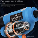 NEW 20000N Stainless Steel Rivet Electric Rivet Gun Blind Rivet Hippocampus Nail 6.4 Lithium Electric Rivet Gun