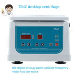 desktop centrifuge blood beauty biology laboratory brushless digital display low-speed electric centrifuge 0~4000R/MIN