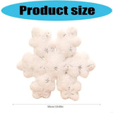 2025 New Snowflake Throw Pillow Safe for Kids Sensitive Skin Comfortable
