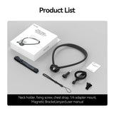 Action Camera Neck Holder SE2.0 2-in-1 Detachable Magnetic Neck Holder for Phones & Action Camera