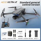 AE30 HD Profesional GPS Drone With 8K Camera 3-Axis Gimbal 5G WiFi Brushless RC Quadcopter Screen  Dron