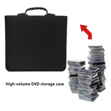 ABWG-CD Case, 400 Capacity DVD Case CD Wallets Protective CD Storage Organizer Holder Booklet Album Box Binder