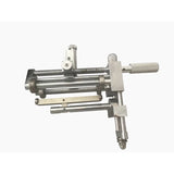 63-400PE pipe mechanical rotary scraper for removing oxide layer scraping planer knife four-sided blade Stainless steel frame