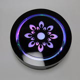 Water laser lamp holder USB rechargeable stone sand color laser force field tray