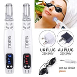 Electric Tattoo Removal Machine Portable Washing Tattoo Machines Permanent Stain Removes Tool Moles Freckle Dark Spot Laser Pen