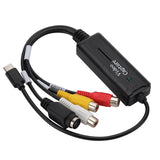 USB Type C to RCA Cable Adapter Converter Audio Video Capture Card Adapter PC Cables for TV DVD VHS Capture Device