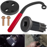 Engine Barring Tool For Cummins B, C Series-Dodge Ram VE P7100 Compatible 13Mm Injection Pump Gear Puller Idle Lock Nut Wrench