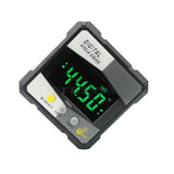 4*90° Digital Protractor Inclinometer IP54 Grade Absolute Relative Measurement Data Hold Function Two-way Inclination Box
