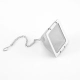 20pcs Pyramid Shape Stainless Steel Mesh Loose Leaf Tea Infuser Strainer