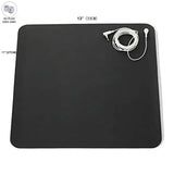 Grounding Mat Mouse Pad  Energy Inflammation Balance Wellness Earth Connected 15 Foot Cord Included Conductive Carbon 13''x11"