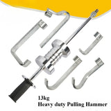 Car Sheet Metal Large Pull Hammer Slide Hammer Dent Repair Tool Auto Repair Machine Heavy-duty Pull Hammer