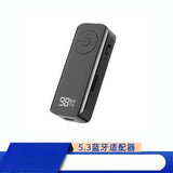 M06 new digital display Bluetooth 5.3 audio transmitter receiver lavalier computer TV projection car AUX call