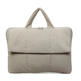 Fashion 16 Inch Laptop Handbag Puffy Shockproof Pillow Laptop Sleeve Lightweight Quilted Puffer Tablet Pouch Office School