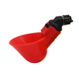 50/100pcs Automatic Chicken Water Drinking Cups Plastic Backyards Chicken Water Poultry Water Drinking Cups Bowls,Float Style