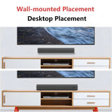 E04 Home Bluetooth Sound Bar System Theater Projector Soundbar Living Room TV Audio Subwoofer Dual-channel Stereo Sound Audio