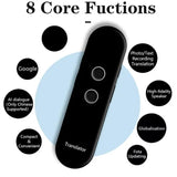 T4 Wireless Smart Translator, portable 97-language two-way real-time instant voice translation APP, Bluetooth multi-language