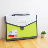 Portable A4 Expanding File Folder PP Multi-layer Paper Document Organizer 13 Grids Office School Supplies Organ File Holder