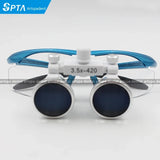 Professional Lab 3.5X420mm Loupes Magnifications Binoculars Headlight Clear Headlamp Medicals Portable Dentists Clinics