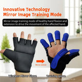 Upgrade Finger Exerciser Stroke Hand Rehabilitation Robot Glove Electrical Elderly Paralysis Equipment Finger Trainer