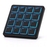 M-VAVE Pocket MIDI Pad, Portable DJ Music RGB Arranger, Keyboard Controller