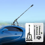 360 Panoramic Action Camera Holder 3-Suction Cup Vacuum Car Mount for Insta360 DJI GoPro 360°Video Camera Accessories Kits