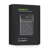 Lewitt Connect 2 USB Audio Interface External Sound Card Effector with XLR and Hi-Z input for Live Recording