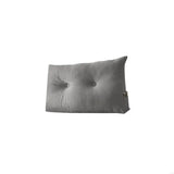2025 New Oversized Reading Pillow With Storage Pocket Ventilated Ribbed Bed Backrest Pillow For Adults Rest