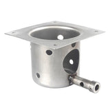 Fire Burn Pot Replacement Parts For Pellet Grills- Includes Screws For Burner Motor Smoker Grill Accessories Supplies