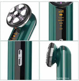 Microcurrent Facial Device Face Lifting Machine Neck Skin Tighten Massager LED Light Therapy Vibration Rejuvenation Beauty Tool