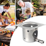 Fire Burn Pot Replacement Parts For Pellet Grills- Includes Screws For Burner Motor Smoker Grill Accessories Supplies