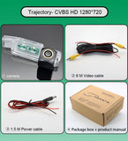 Golden-FishEye AHD 1080P 170° CVBS Reverse Parking Camera For Volkswagen CC Scirocco R / GTS Golf 7 Lamando Magotan B8 2008~2021