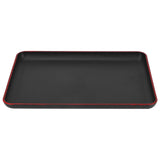 Japanese Style Rectangular Plastic Tray Food Serving Tray for Restaurant Home Hotel