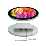 5inch Round LCD Screen Capacitive Touch Screen 1080x1080 Aluminum Alloy Shell