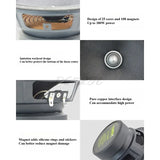 Car Horn Speaker 6.5-inch Amplification Coaxial Mid Low Bass Heavy Bass Car Speaker Modified for Outdoor Speakers