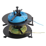 1/2/3/4 Layers Rotary Wires Feeder Tools Cable Coil Feeding Machine Rotating Disc for Wires Stripping Cutting Machine