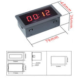 4 Digit Wireless Remote Timer Switch DC6-30V LCD Digital Counter Module 0~99.99 Seconds Counting Range Remote Timer Delay Switch
