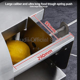 Fully Automatic Slicer Electric Vegetable Cutter Simple Machine For Home Commercial Kitchen Slice Fruit Adjustable Lemon potato