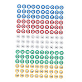 150 Bingo Balls Raffle Numbers 1-150 for Group Activities and Game Nights