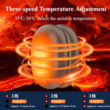 Eary Coffee Bean Shape Magnetic Hand Warmer Split Mini Portable Double Sided Heating Rechargeable Hand Warmer Winter Essentials