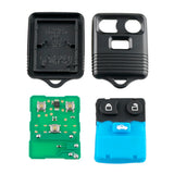 433MHz 3 Button Remote Key Fob Case with Chip for TRANSIT MK6 2000-2006 TRANSIT CONNECT 2000-2007