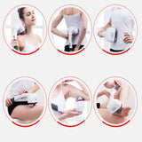Electric Massage Hammer Dual Head Deep Tissue Body Back Neck Massager Variable Speed Infrared Handheld Full Body Pain Relief