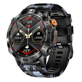 K59 Sports Smartwatch Men 1.43 Inch AMOLED Screen Integrated Zinc Alloy Exquisite Design BT Calls IP67 Waterproof Montion Track