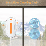 Automatic Electric Window Cleaning Robot 5.3KPa Suction 0.6L Water Tank Spray Glass Cleaning APP Remote Control For Household