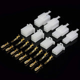 380PCS 2/3/4/6pin cable connector car female plug connector car ship electric male and female terminal motorcycle terminal set