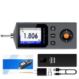 Display Surface Roughness Tester Roughness Measuring Instrument Ra Rz Rq and 12+ Parameters 0.001μm Resolution Roughness Meter
