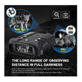 NVFHD300 Night Vision Binoculars with Zoom-in IR Laser 300m Effective Illumination Distance Night Vision Goggles