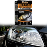 Car Headlight Restoration Set Headlight Cleaner Restorer Kit Headlight Yellowing Repair Set for Car Taillight Headlight